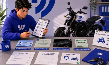 Documenti per comprare una moto usata: checklist completa