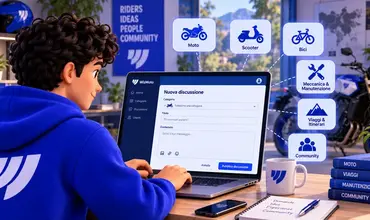 Come creare una discussione su un forum di moto: guida passo passo