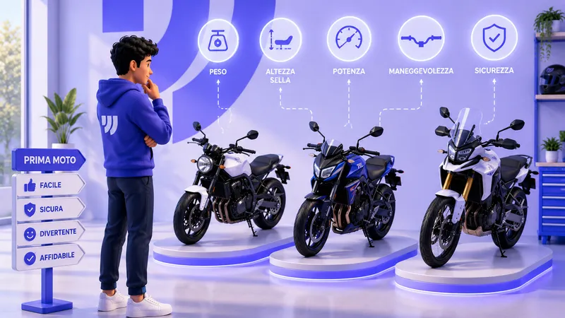 Le migliori moto per principianti: come scegliere la prima moto