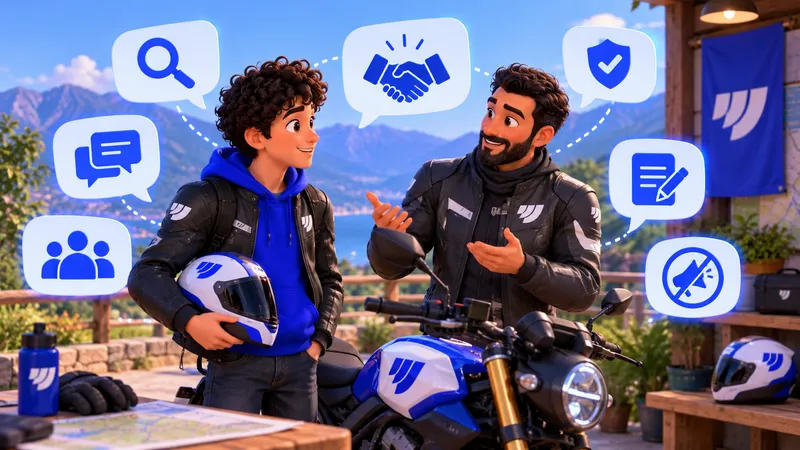 Come comportarsi in un forum di moto: regole e consigli per partecipare alla community